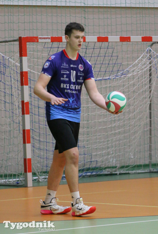 Siatkówka - liga wojewódzka juniorów: Siatkówka Męska MLKS Tucholanka Tuchola -BKS Chemik Bydgoszcz 0:3