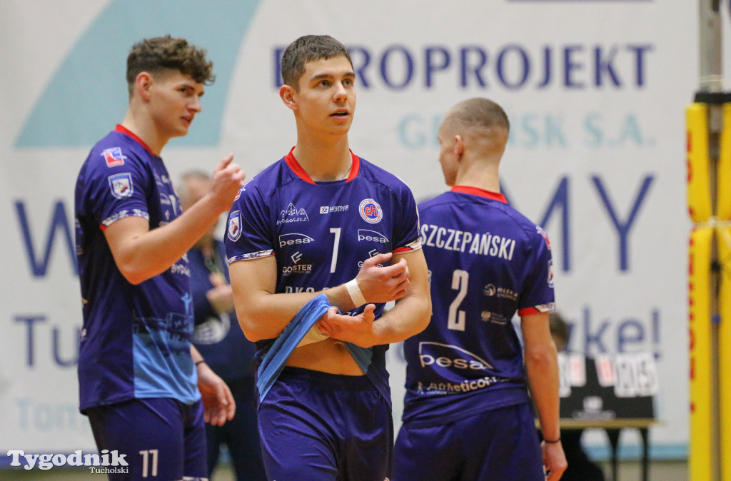 Siatkówka - liga wojewódzka juniorów: Siatkówka Męska MLKS Tucholanka Tuchola -BKS Chemik Bydgoszcz 0:3