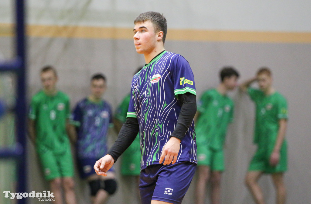 Siatkówka - liga wojewódzka juniorów: Siatkówka Męska MLKS Tucholanka Tuchola -BKS Chemik Bydgoszcz 0:3