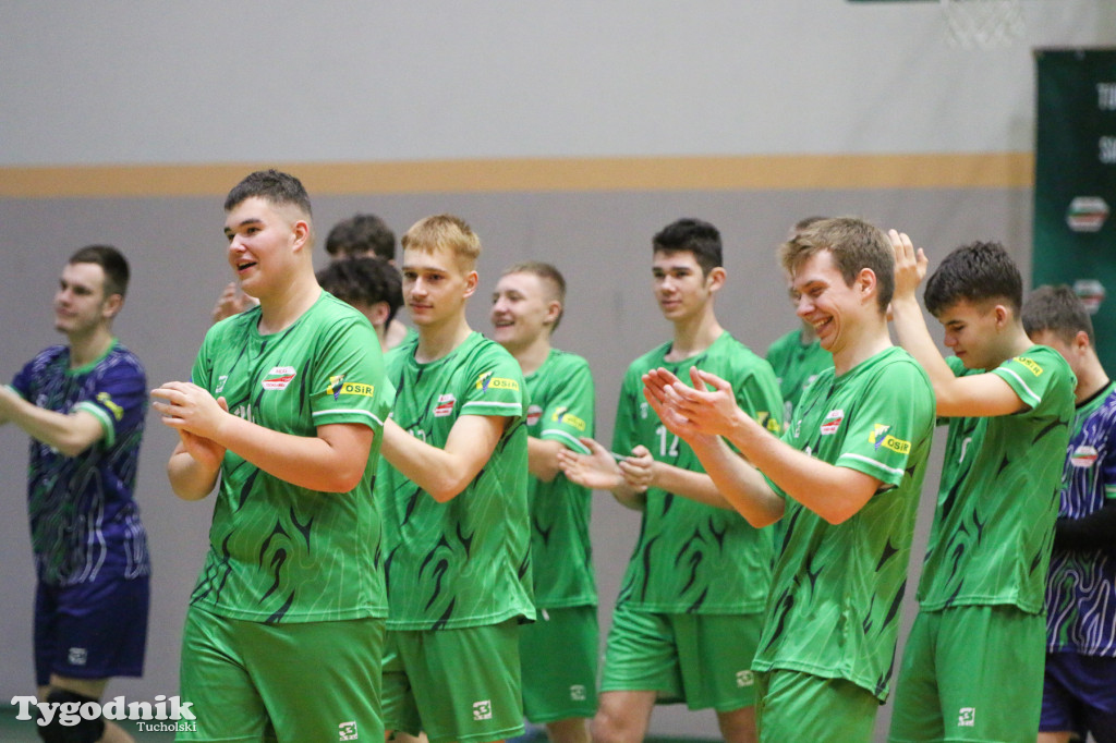 Siatkówka - liga wojewódzka juniorów: Siatkówka Męska MLKS Tucholanka Tuchola -BKS Chemik Bydgoszcz 0:3