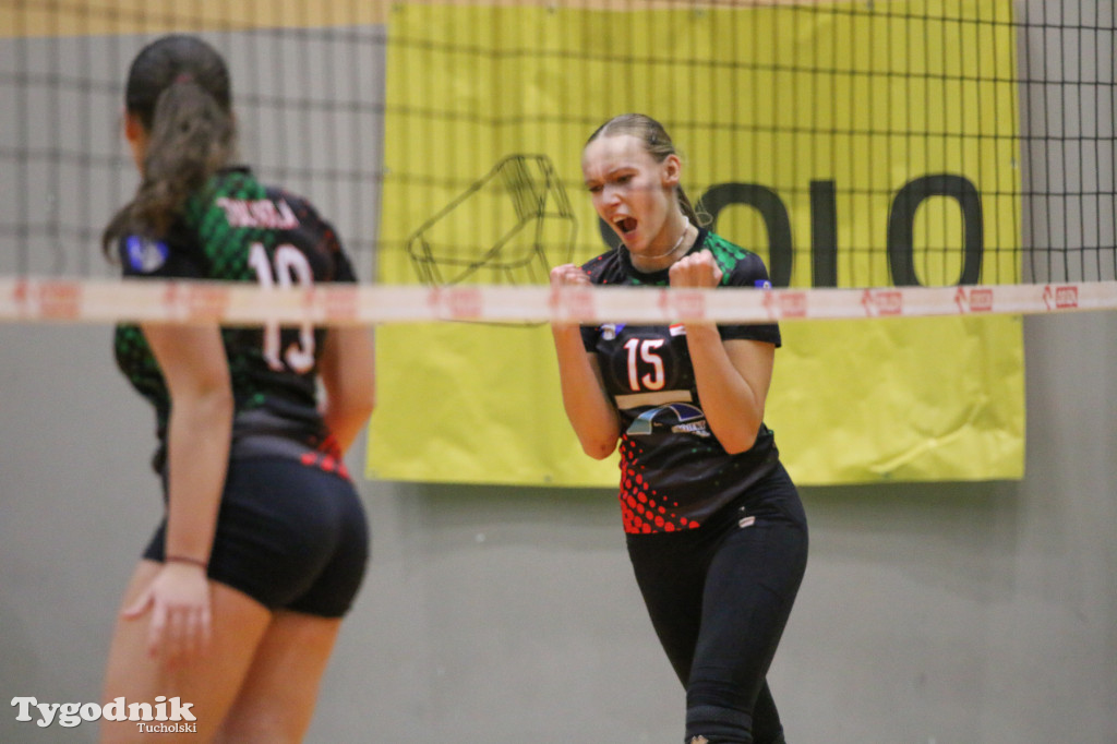 Siatkówka - liga wojewódzka juniorek: MLKS Tucholanka Europrojekt Tuchola - KS Stal Grudziądz 1:3