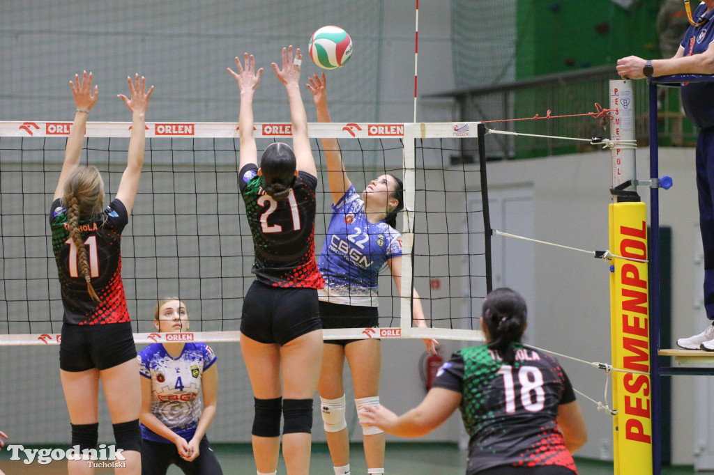 Siatkówka - liga wojewódzka juniorek: MLKS Tucholanka Europrojekt Tuchola - KS Stal Grudziądz 1:3