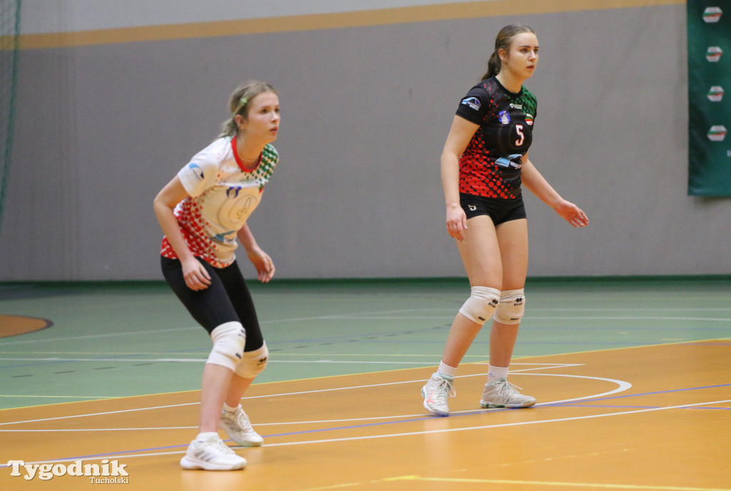 Siatkówka - liga wojewódzka juniorek: MLKS Tucholanka Europrojekt Tuchola - KS Stal Grudziądz 1:3