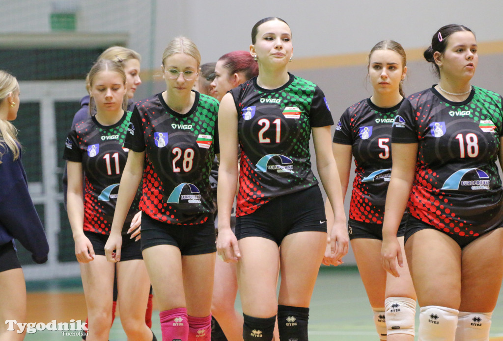 Siatkówka - liga wojewódzka juniorek: MLKS Tucholanka Europrojekt Tuchola - KS Stal Grudziądz 1:3