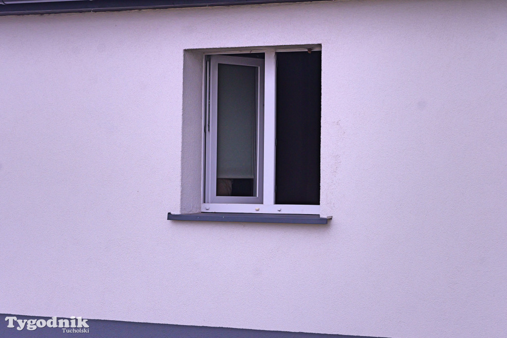 Pożar w Lińsku. Dramatyczne sceny. Dwie osoby poparzone