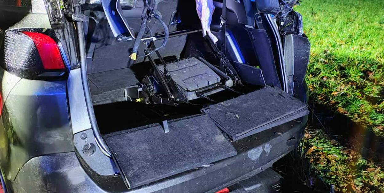 Wypadek między Stobnem a Raciążem