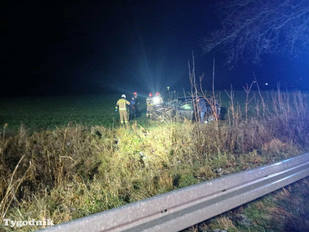 Wypadek między Stobnem a Raciążem