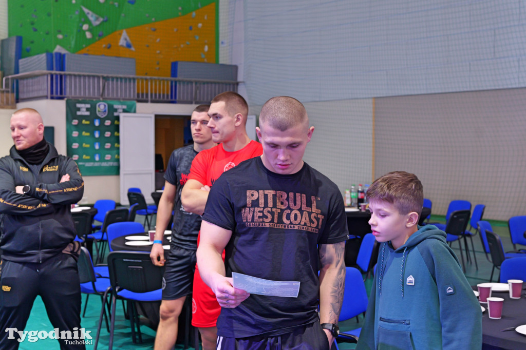 Ważenie przed Afpro Tucholską Galą Boksu