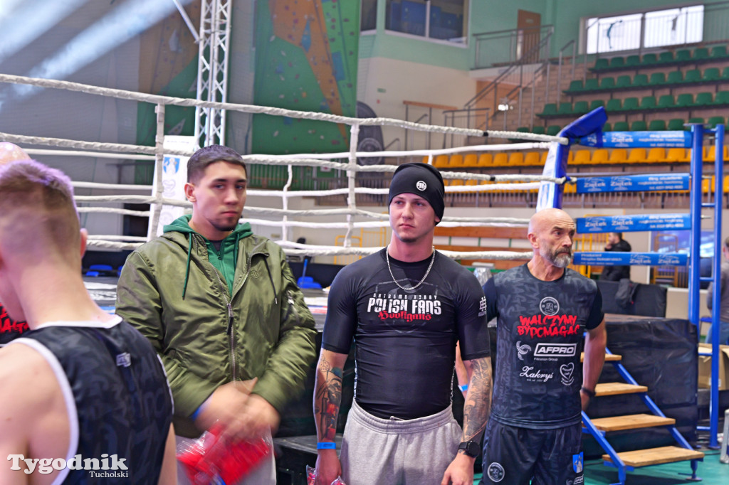Ważenie przed Afpro Tucholską Galą Boksu