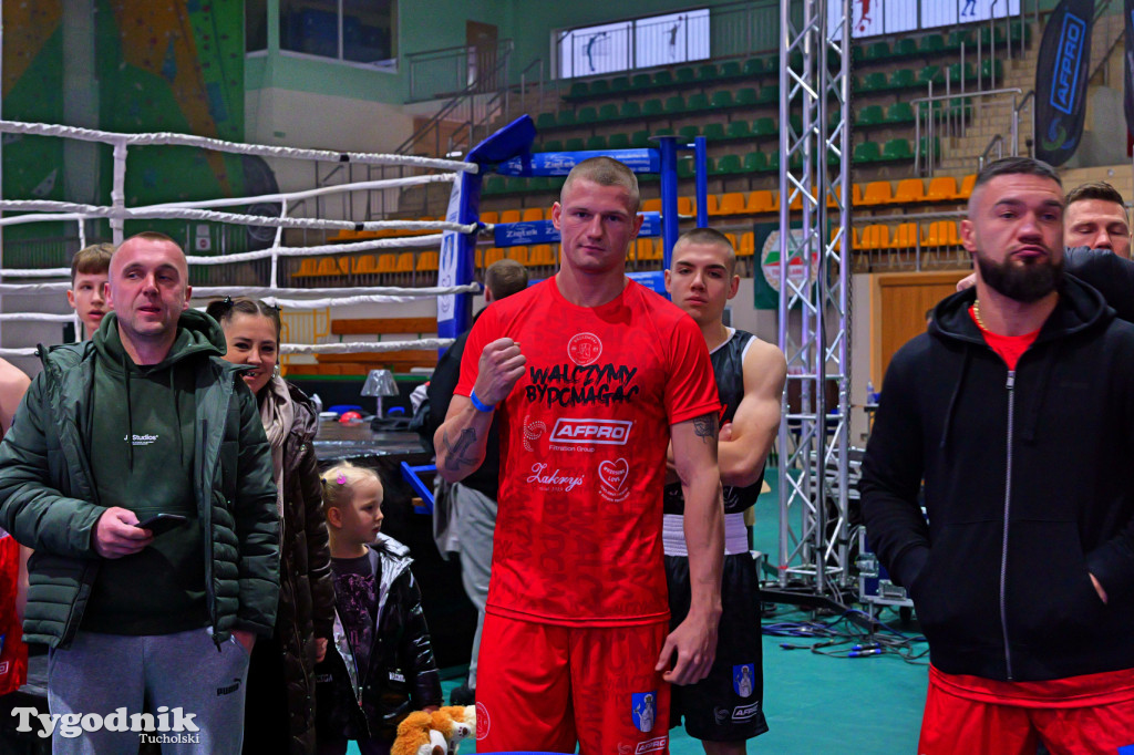 Ważenie przed Afpro Tucholską Galą Boksu
