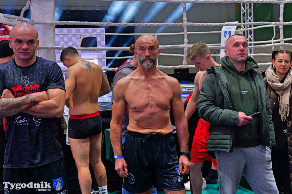 Ważenie przed Afpro Tucholską Galą Boksu