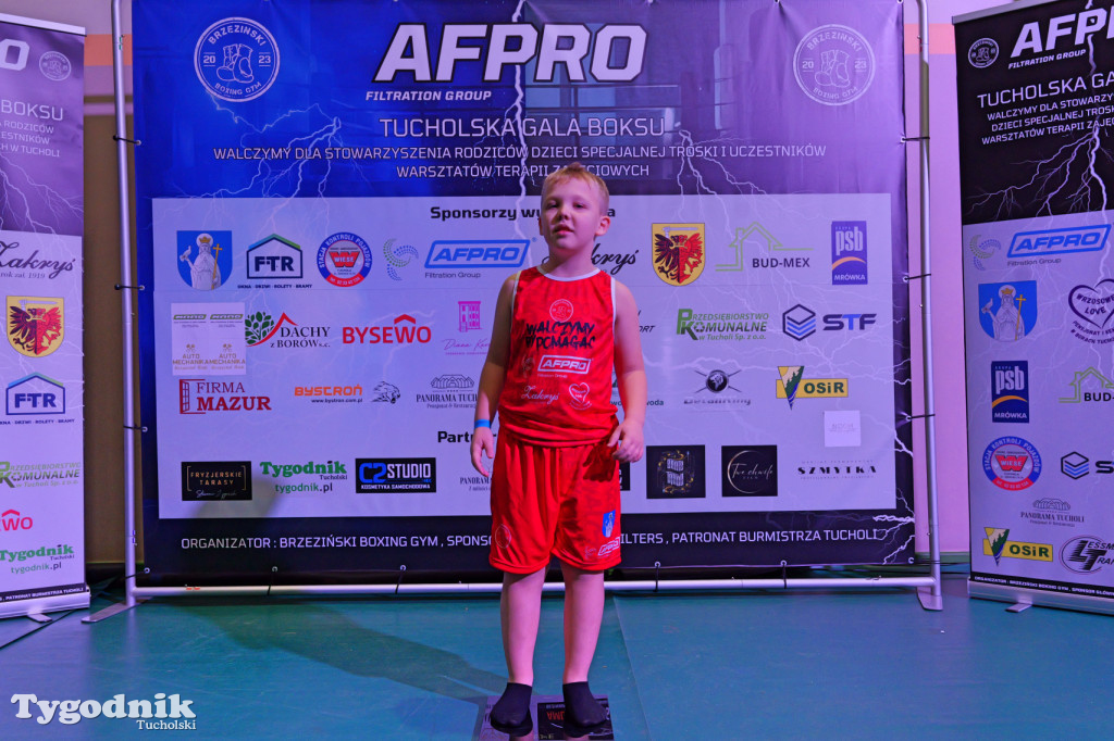 Ważenie przed Afpro Tucholską Galą Boksu