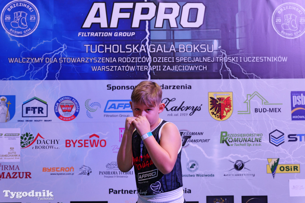 Ważenie przed Afpro Tucholską Galą Boksu