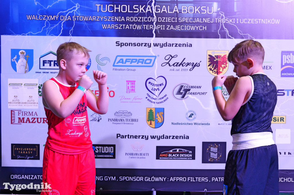 Ważenie przed Afpro Tucholską Galą Boksu