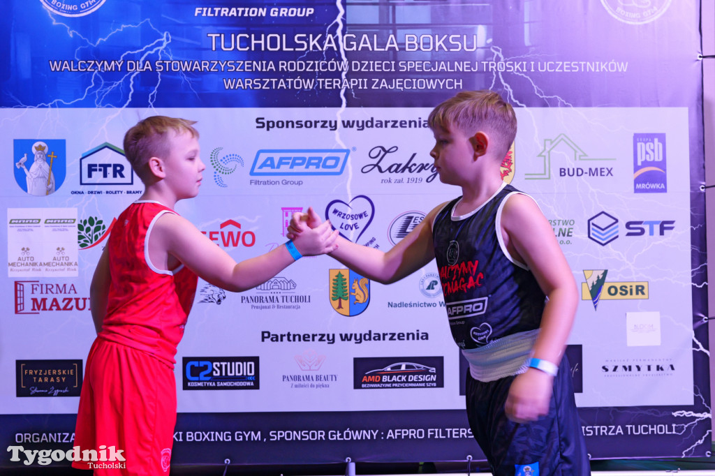 Ważenie przed Afpro Tucholską Galą Boksu