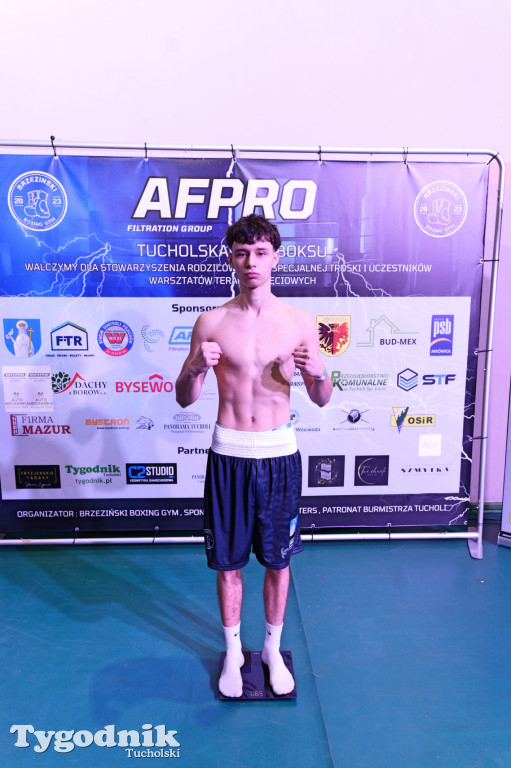 Ważenie przed Afpro Tucholską Galą Boksu