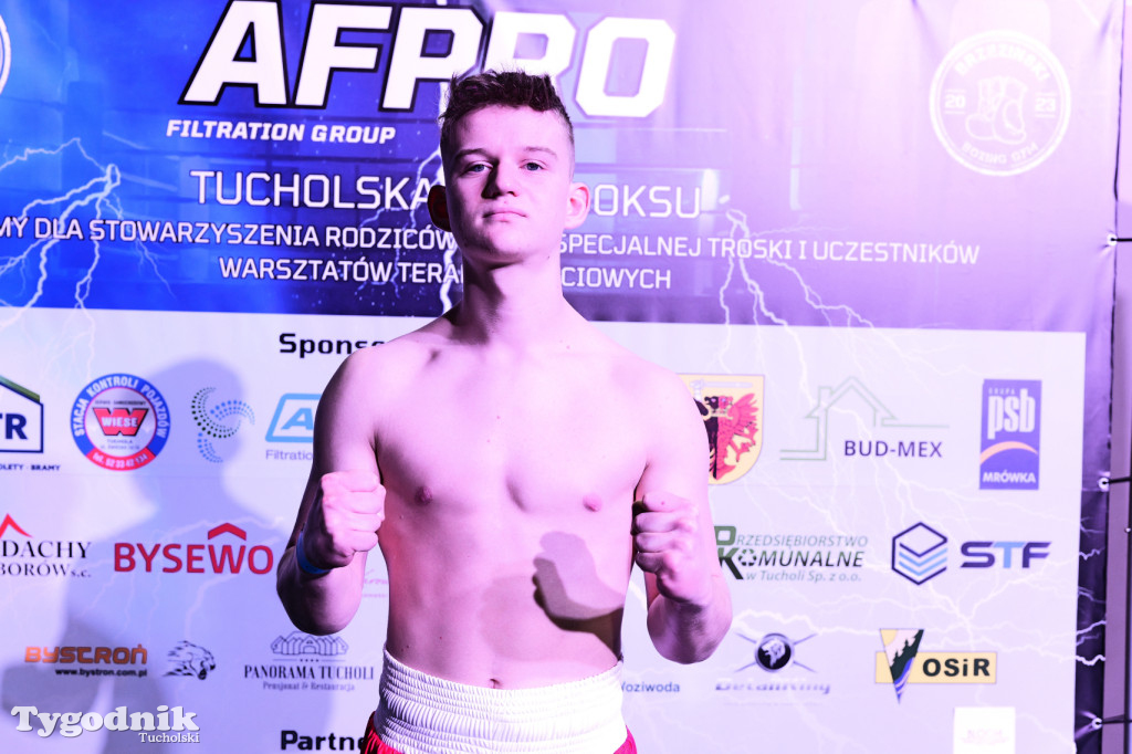 Ważenie przed Afpro Tucholską Galą Boksu
