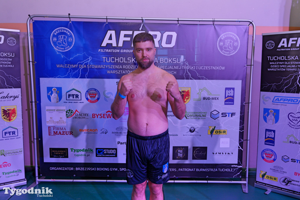 Ważenie przed Afpro Tucholską Galą Boksu