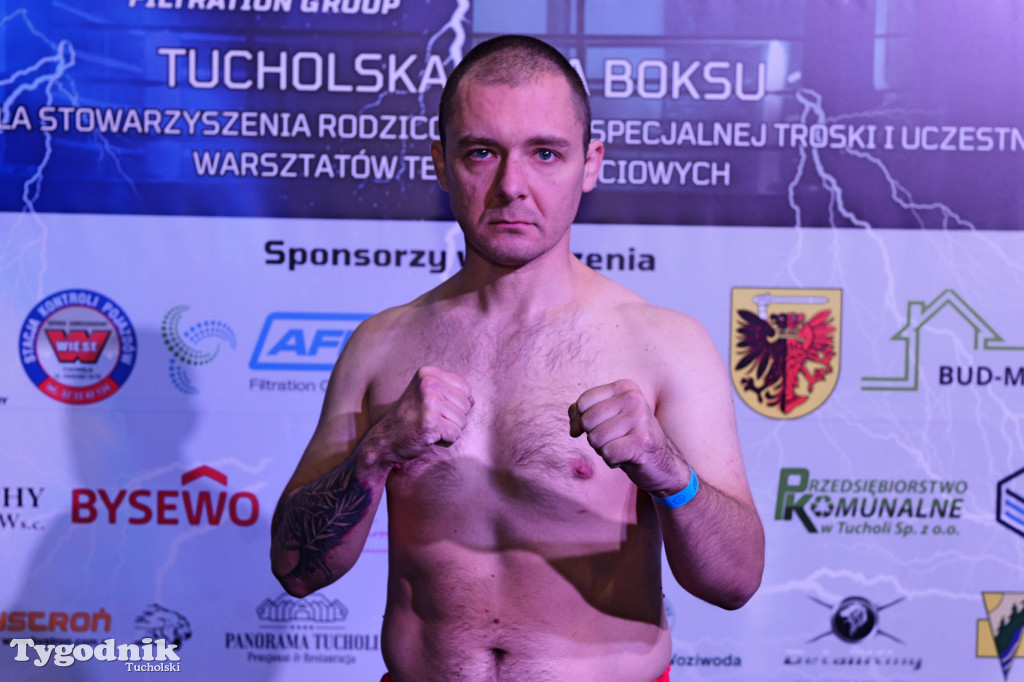 Ważenie przed Afpro Tucholską Galą Boksu