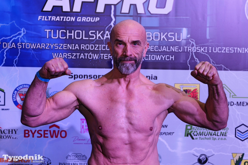 Ważenie przed Afpro Tucholską Galą Boksu