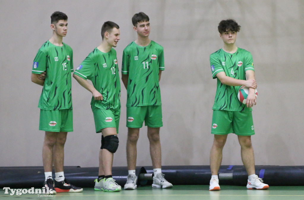 Siatkówka - liga wojewódzka juniorów: Siatkówka Męska MLKS Tucholanka Tuchola - Toruński Klub Siatkarski 0:3