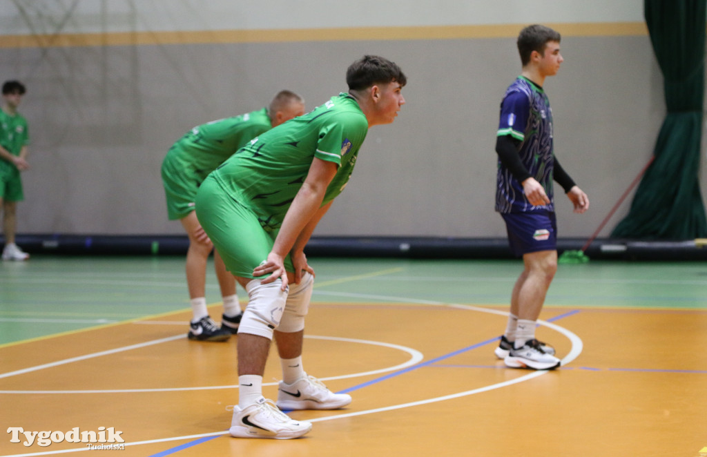 Siatkówka - liga wojewódzka juniorów: Siatkówka Męska MLKS Tucholanka Tuchola - Toruński Klub Siatkarski 0:3