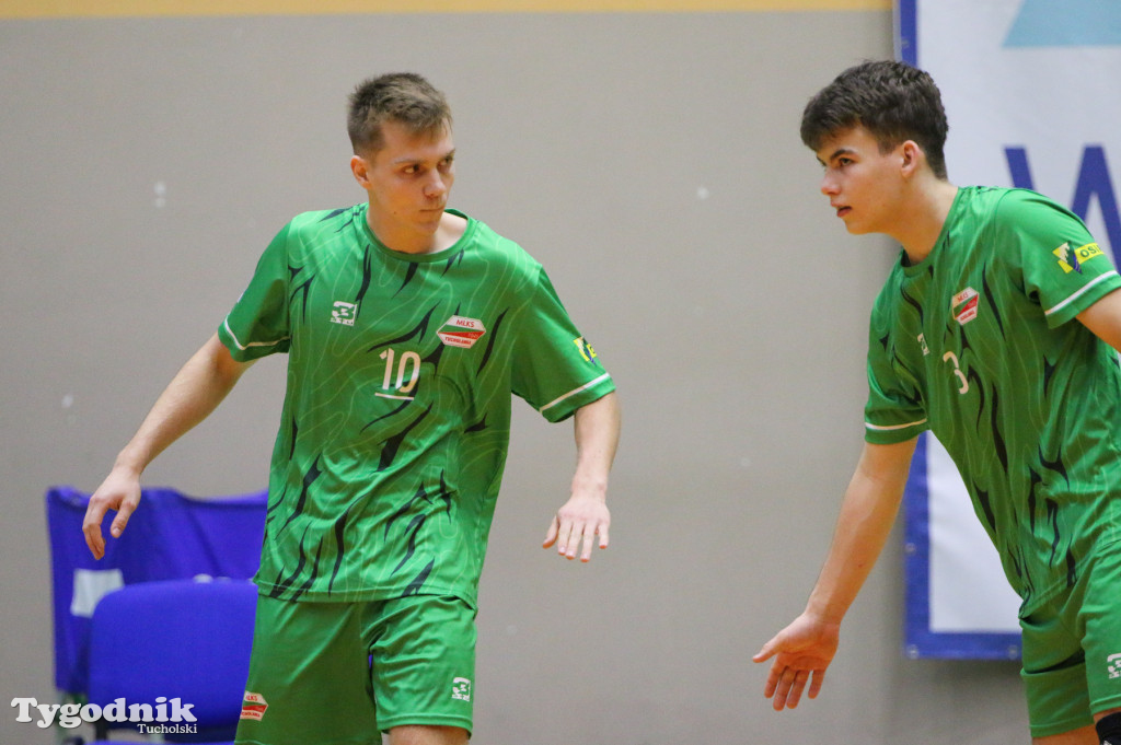 Siatkówka - liga wojewódzka juniorów: Siatkówka Męska MLKS Tucholanka Tuchola - Toruński Klub Siatkarski 0:3