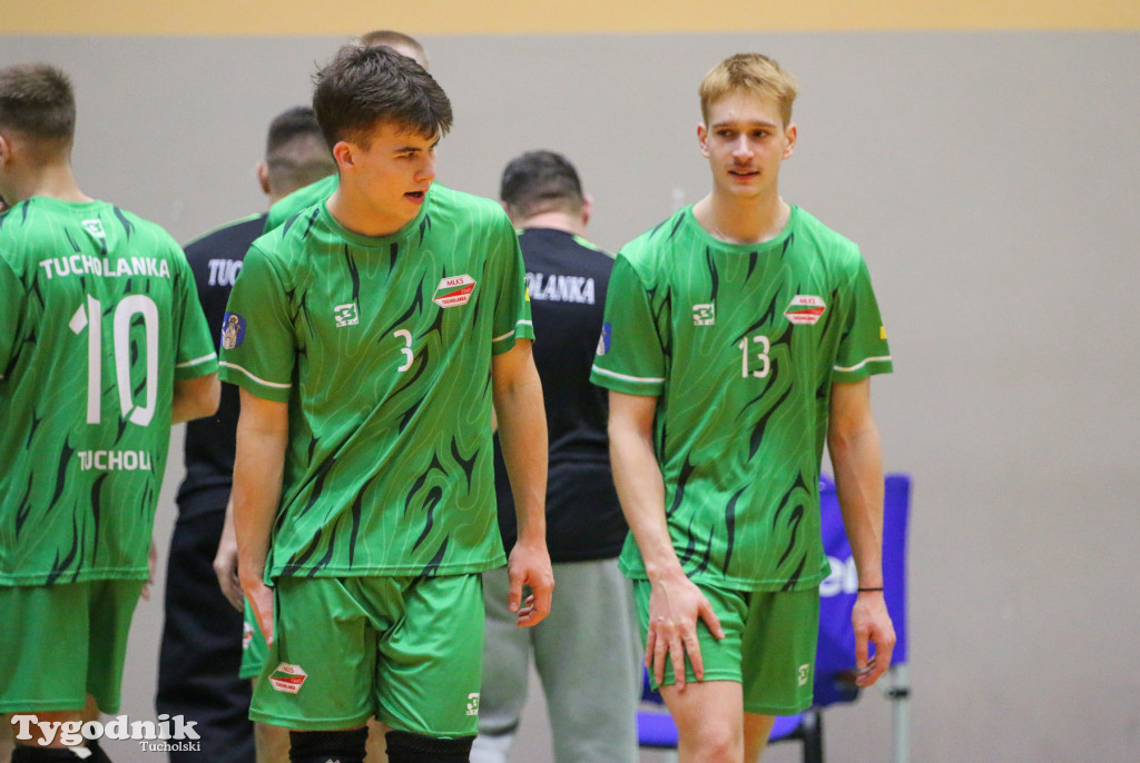 Siatkówka - liga wojewódzka juniorów: Siatkówka Męska MLKS Tucholanka Tuchola - Toruński Klub Siatkarski 0:3