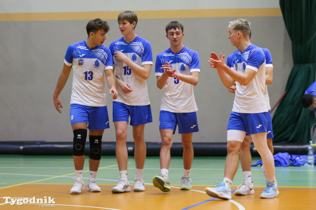 Siatkówka - liga wojewódzka juniorów: Siatkówka Męska MLKS Tucholanka Tuchola - Toruński Klub Siatkarski 0:3