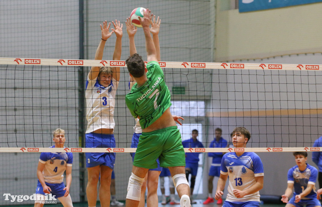 Siatkówka - liga wojewódzka juniorów: Siatkówka Męska MLKS Tucholanka Tuchola - Toruński Klub Siatkarski 0:3