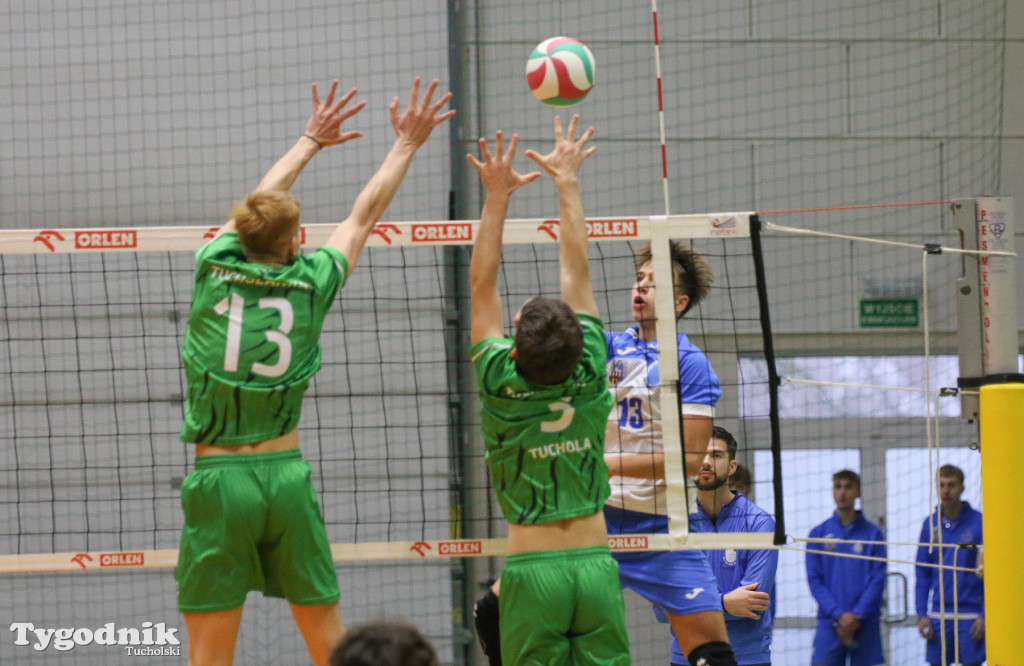 Siatkówka - liga wojewódzka juniorów: Siatkówka Męska MLKS Tucholanka Tuchola - Toruński Klub Siatkarski 0:3