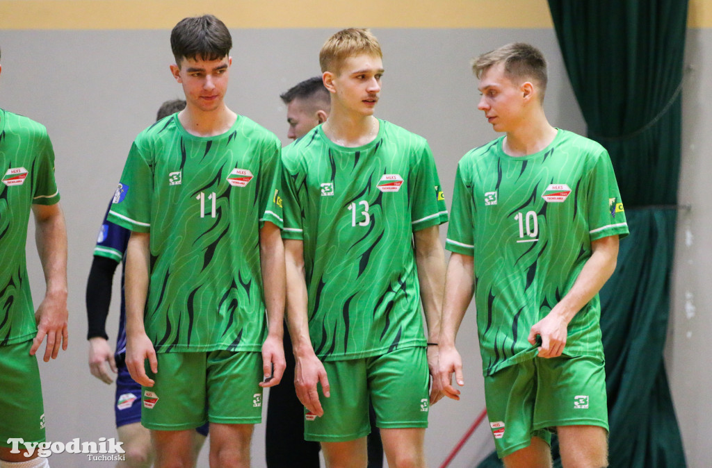 Siatkówka - liga wojewódzka juniorów: Siatkówka Męska MLKS Tucholanka Tuchola - Toruński Klub Siatkarski 0:3