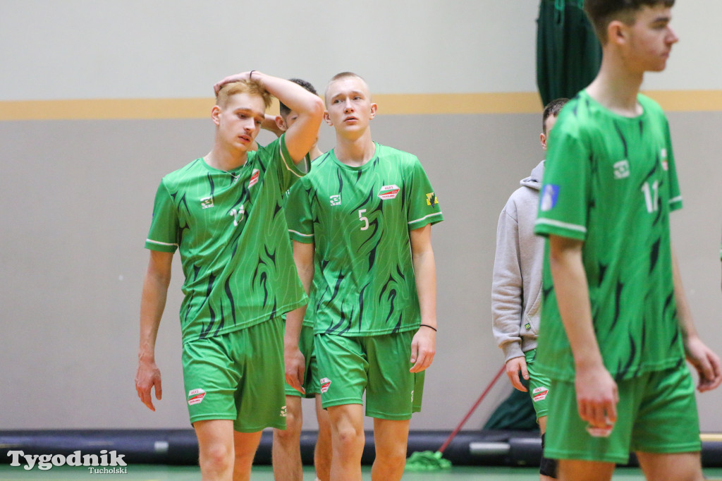 Siatkówka - liga wojewódzka juniorów: Siatkówka Męska MLKS Tucholanka Tuchola - Toruński Klub Siatkarski 0:3