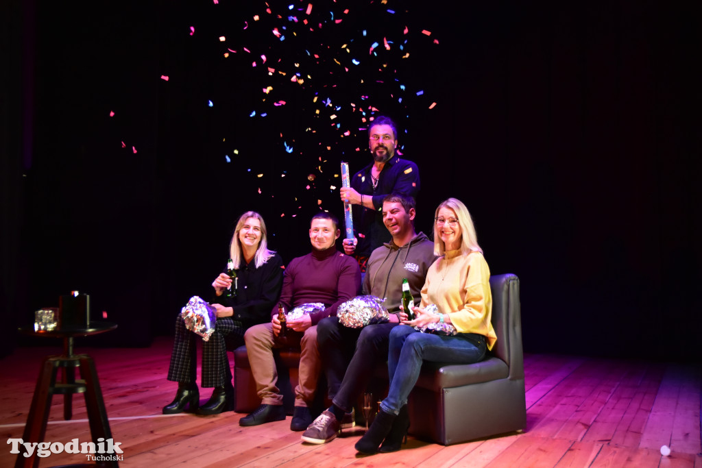 Popołudniowy spektakl w B-CKiP Gminy Lubiewo zgromadził tłumy 