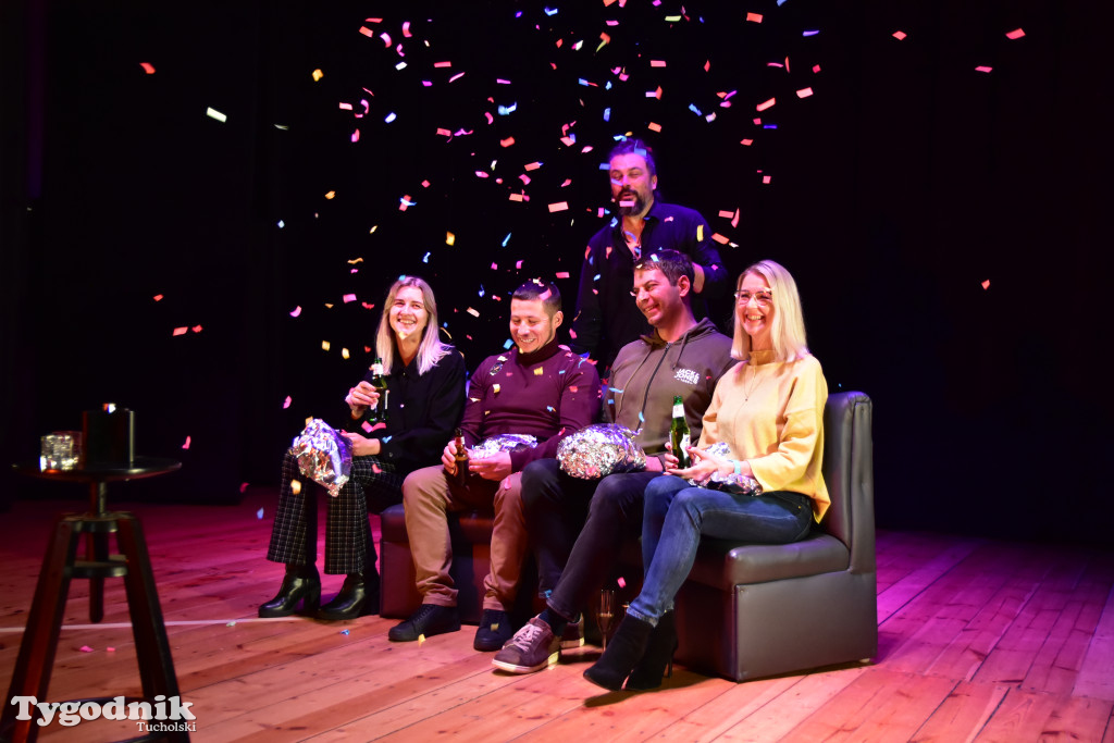 Popołudniowy spektakl w B-CKiP Gminy Lubiewo zgromadził tłumy 