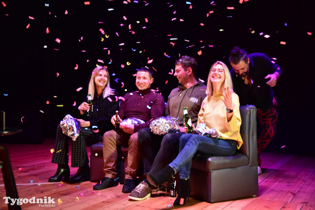 Popołudniowy spektakl w B-CKiP Gminy Lubiewo zgromadził tłumy 