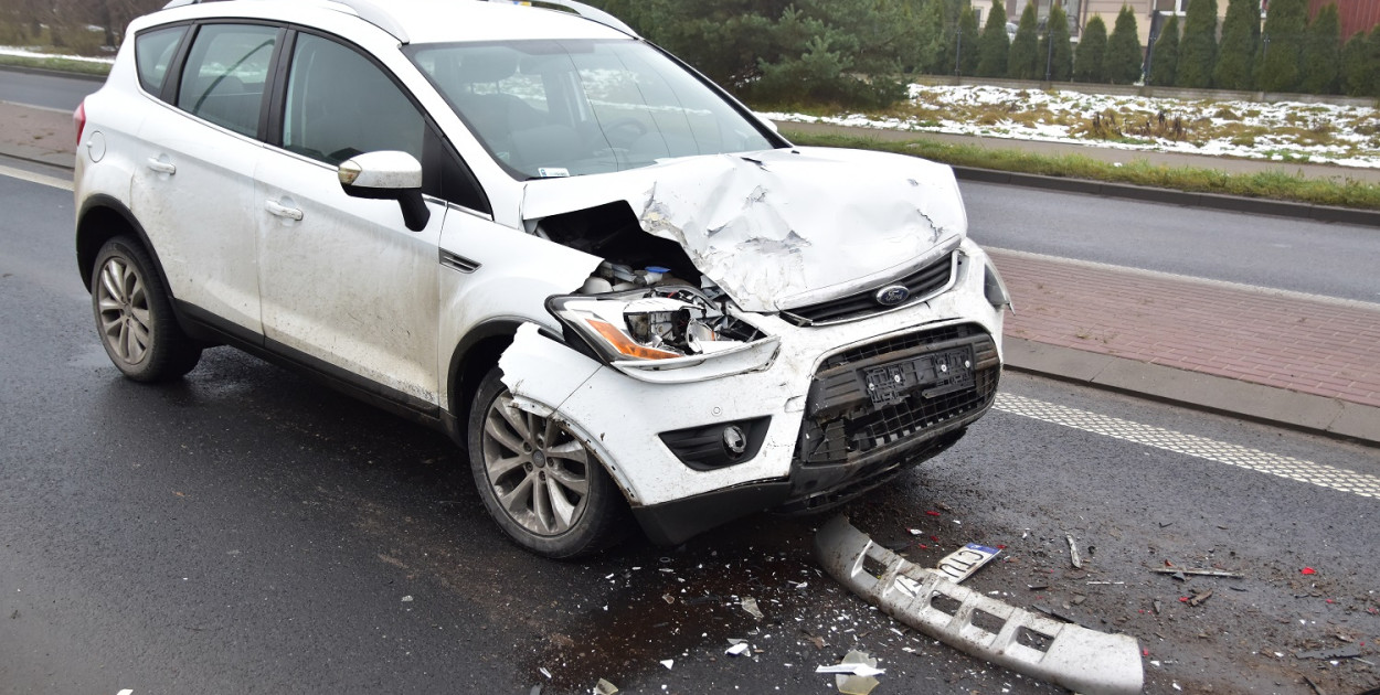 Rudzki Most: Zderzenie trzech pojazdów