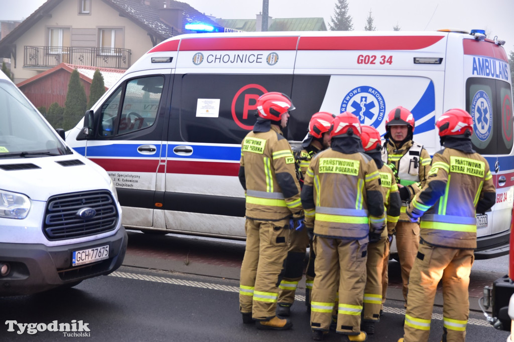 Rudzki Most: Zderzenie trzech pojazdów