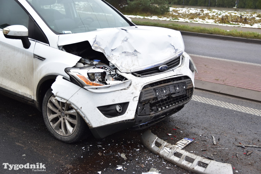 Rudzki Most: Zderzenie trzech pojazdów