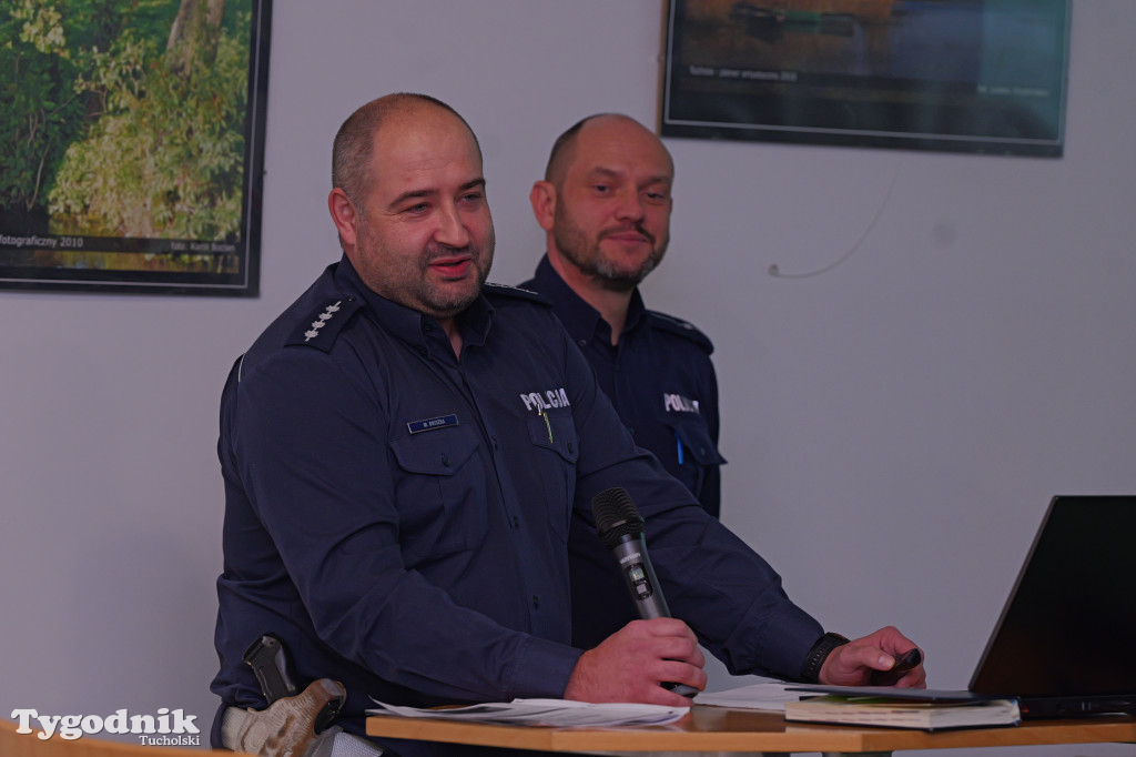 Gdzie w Tucholi jest niebezpiecznie? Debata z policją