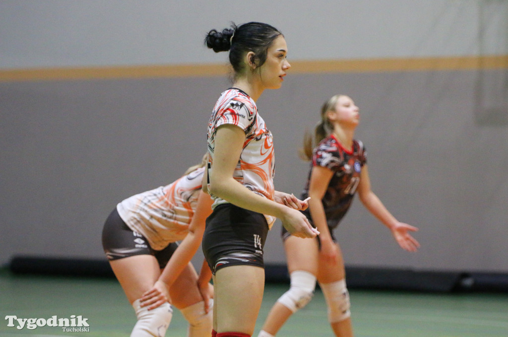 Siatkówka - liga wojewódzka juniorek: MLKS Tucholanka Europrojekt Tuchola - UKS Czwórka Włocławek 3:0