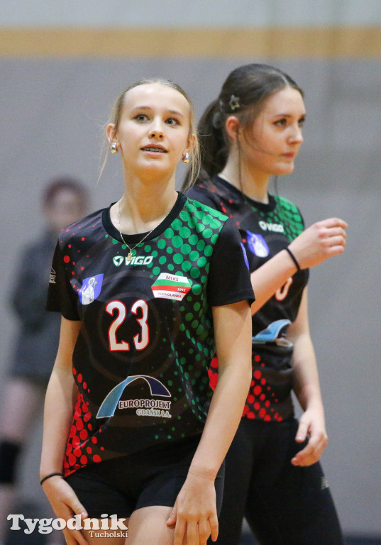 Siatkówka - liga wojewódzka juniorek: MLKS Tucholanka Europrojekt Tuchola - UKS Czwórka Włocławek 3:0