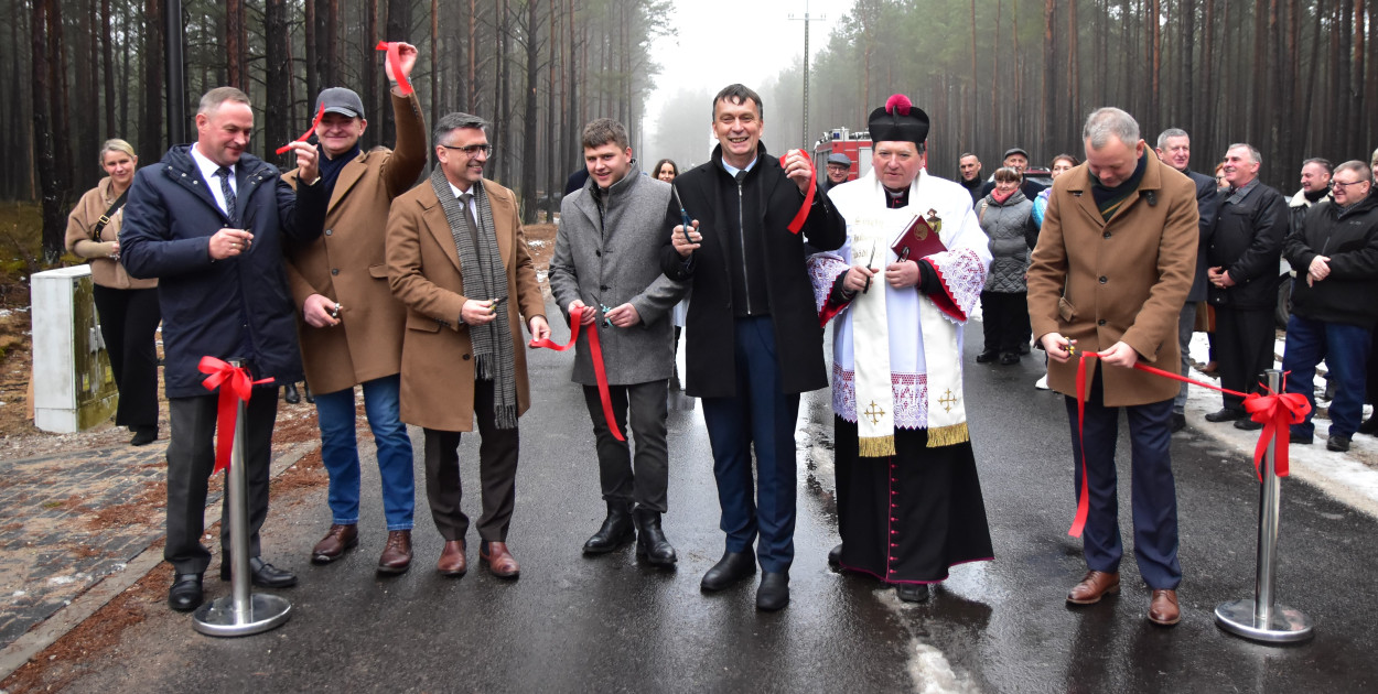 Gmina Śliwice: Gmina Śliwice: Uroczyste otwarcie drogi między Główką a Okoninami Nadjeziornymi. To ważny trakt pod wieloma względami