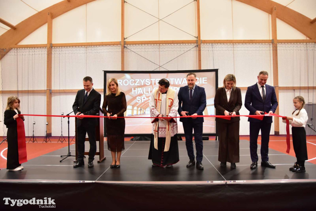 Śliwice: Uroczyście otwarto halę Olimpia przy Szkole Podstawowej im. Ks. Prałata Erharda Staniszewskiego