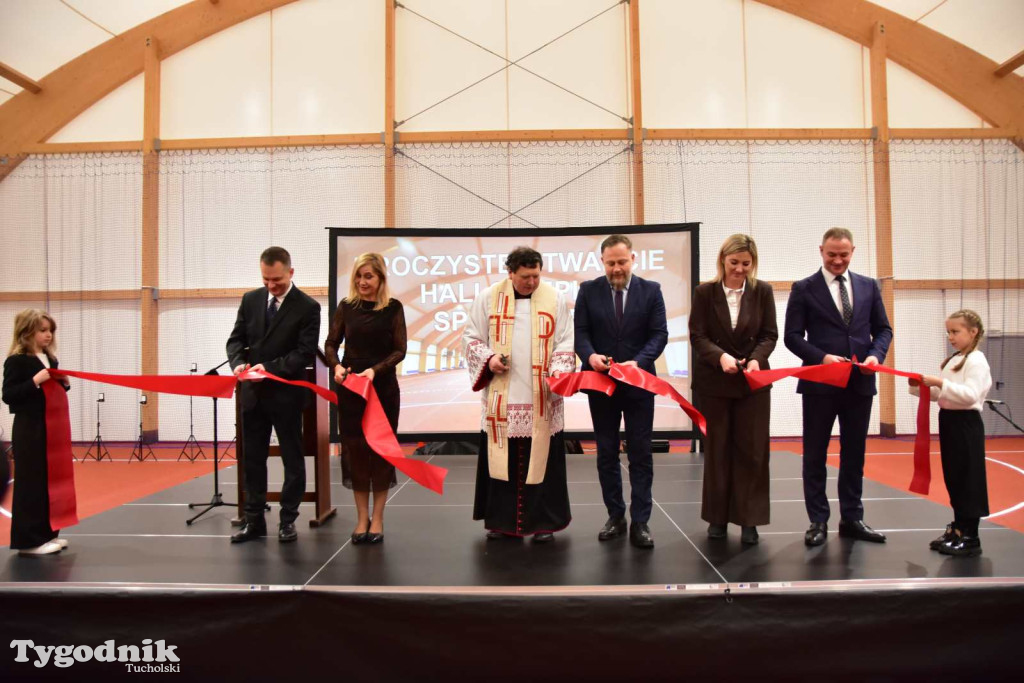 Śliwice: Uroczyście otwarto halę Olimpia przy Szkole Podstawowej im. Ks. Prałata Erharda Staniszewskiego