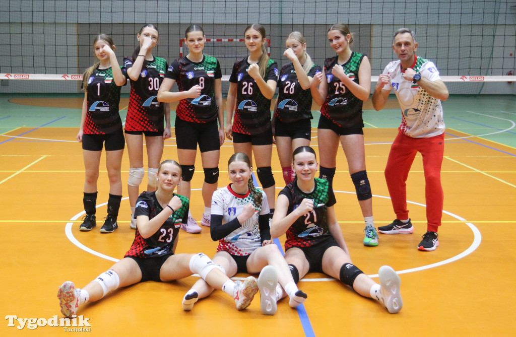 Liga wojewódzka kadetek: MLKS Tucholanka Europrojekt Tuchola - KS Stal II Grudziądz 3:1 (25:20, 25:16, 16:25, 25:23)