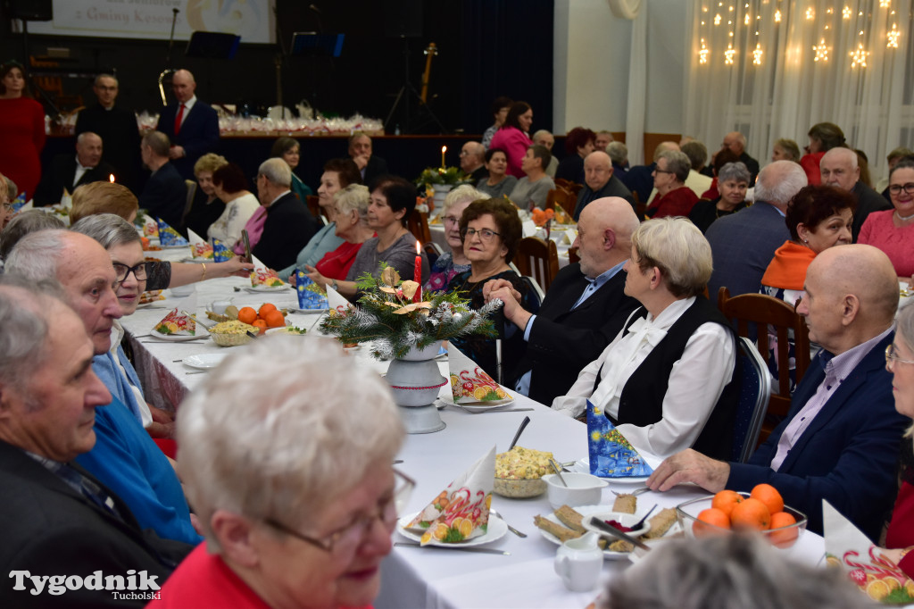 Wigilia seniorów w Kęsowie
