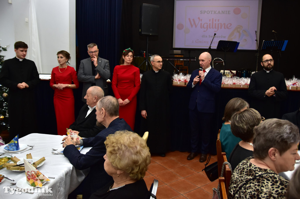 Wigilia seniorów w Kęsowie