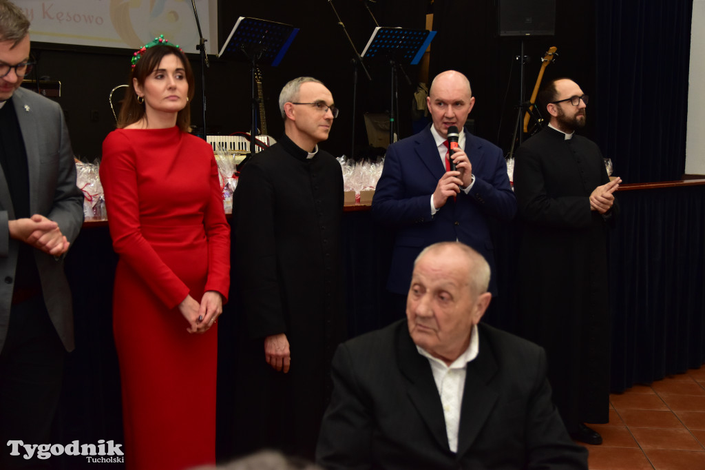 Wigilia seniorów w Kęsowie