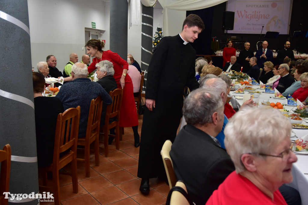 Wigilia seniorów w Kęsowie